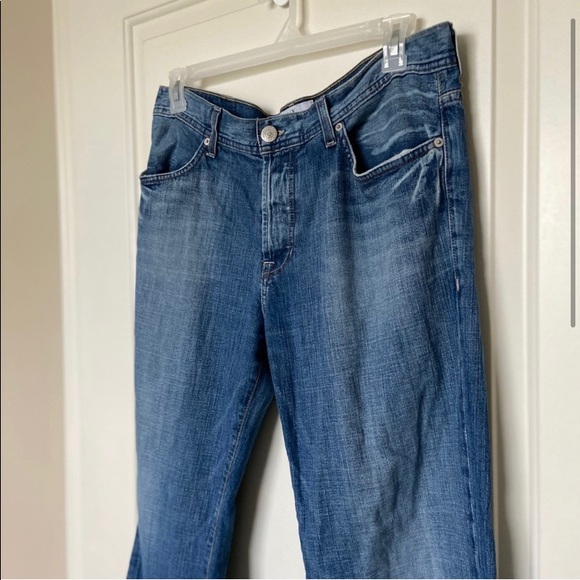ARMANI EXCHANGE • Button Fly Relaxed Jeans Sz 36 - Picture 4 of 5